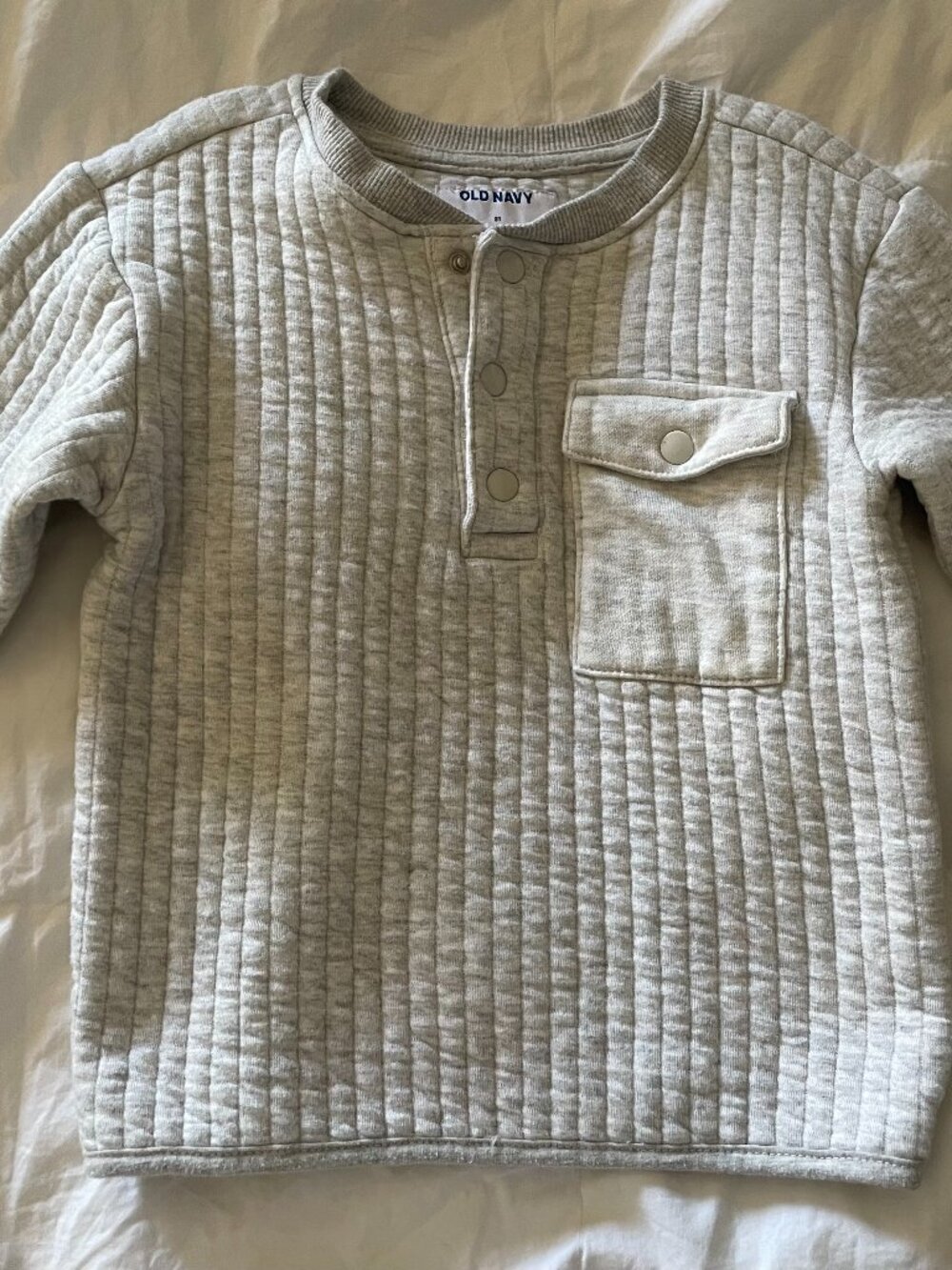 Long-sleeve henley shirt/sweatshirt - 4T - Old Navy